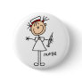 Nurse Stick Figure Button