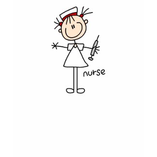 Nurse Stick Figure Shirt shirt