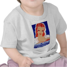 Nurse the baby Breast Feeding WPA Poster Shirt