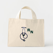 Nurse tote bag RN