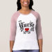 Ladies 3/4 Sleeve Raglan (Fitted)
