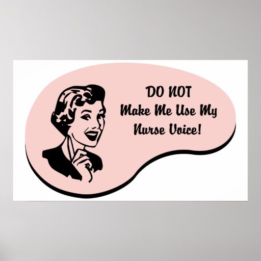 Nurse Voice Posters
