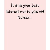 Nurse Warning t-shirts