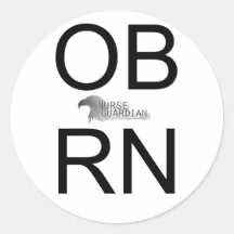 Nurseguardianlogo, OBRN Stickers