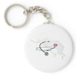 NurseHatMask082309 Keychain