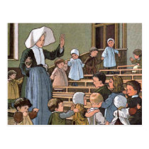 "Nursery Games" Vintage Illustration postcards