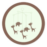 Nursery (Neutral) Round Stickers