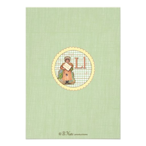 Nursery Rhyme Baby Shower Invitation