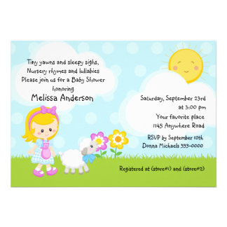 Nursery Rhyme Baby Shower Invitations, 58 Nursery Rhyme Baby Shower ...