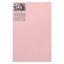 Nursery Rhyme Pussy Cat Pussy Cat Stationery