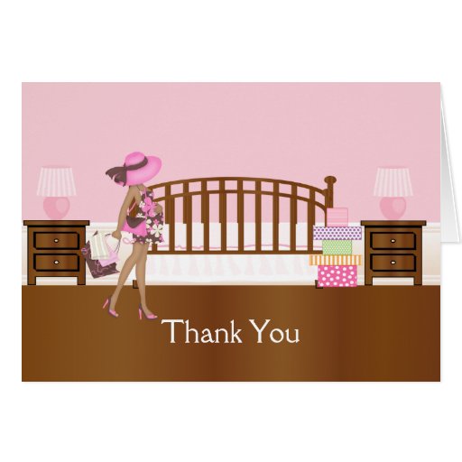 Nursery Thank You Notecard (PAA) Zazzle