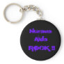 Nurses Aids Rock 2 Key Chains
