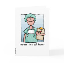 nurses are all heart cards