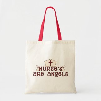 Nurses Are Angels Bag bag