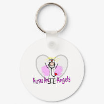 Nurses Are Angels keychains