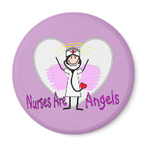 Nurses Are Angels magnets by gailg1957 Nurses Are Angels magnets