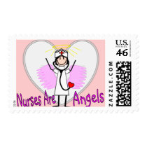 Nurses Are Angels Stamps