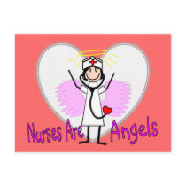 Nurses Are Angels postcards