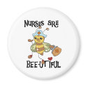 Nurses Are Bee-utiful Bumblebee magnets