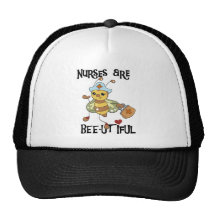 Nurses Are Bee-utiful T-shirts and Gifts Hats