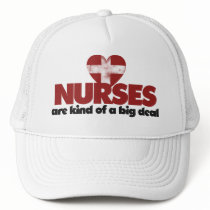 Nurses are kind of a big deal mesh hats