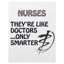 NURSES ARE SMARTER THAN DOCTORS flyers by occupationalgifts NURSES ARE SMARTER THAN DOCTORS flyers