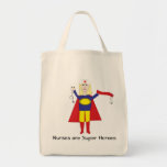 Nurses Are Super Heroes (Blonde) Bag