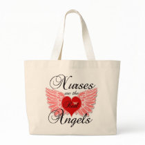 Nurses Are The Real Angels Bags