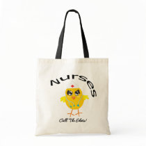 Nurses Call The Shots Canvas Bag