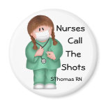 Nurses Call the Shots Magnet