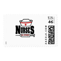 Nurses Call The Shots Stamps