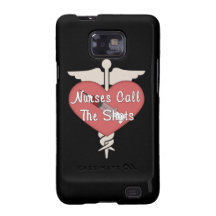 Nurses Call The Shots Samsung Galaxy Case