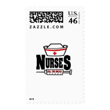 Nurses Call The Shots Stamps