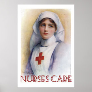 Vintage Nurse Posters | Zazzle