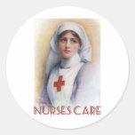 Nurses Care Stickers