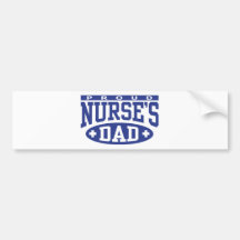 Nurse's Dad Bumper Sticker