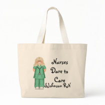 Nurses Dare to Care bags by SweetRascal Nurses Dare to Care bags