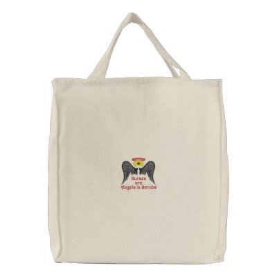Nurses Embroidered Bag by embroideryshirts