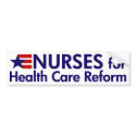 Nurses for Health Care Reform bumper sticker bumper stickers
