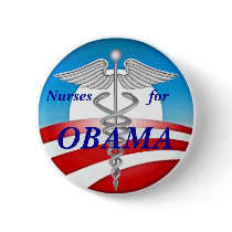 Nurses for OBAMA buttons by SweetRascal Nurses for OBAMA buttons