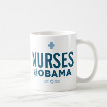 Nurses for Obama Coffee Mugs