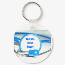 Nurses have heart keychains