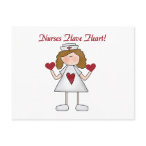 Nurses Have Heart T-shirts and Gifts Postcards