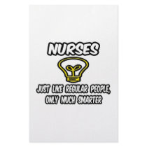 Nurses...Like Regular People, Only Smarter Personalized Stationery
