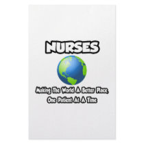 Nurses...Making the World a Better Place Stationery