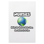 Nurses...Making the World a Better Place Stationery