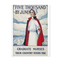 Nurses Needed postcards