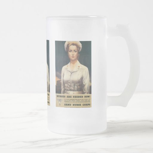 Nurses Needed World War II Mugs