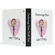Nurses R Angels T-shirts and Gifts Binders