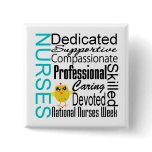 Nurses Recognition Collage - National Nurses Week Pin